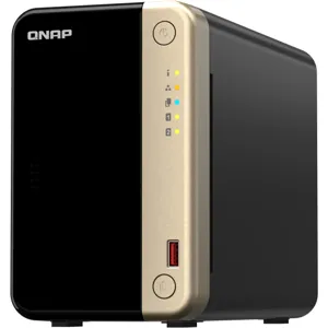 NAS QNAP TS-264-8G, Celeron® N5095, Ram 8GB, 2x SATA 3.5", 2xPCIe M.2 2280 Gen3 x1, Puerto 2,5 GbE - TS-264-8G-US