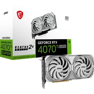 Tarjeta de Video GeForce RTX 4070 Ti SUPER 16G VENTUS 2X WHITE OC, 256-bit, PCI-e 4.0 - 824142346853