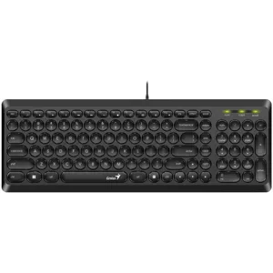 Teclado Genius SlimStar Q200 Multimedia Negro - 31310020401