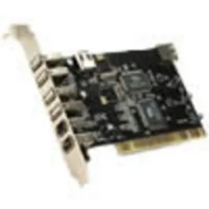 4+1 PT USB 2.0 + 2+1 PT IEEE 1394 FIREWIRE PCI COMBO CARD - VIA CHIPSET