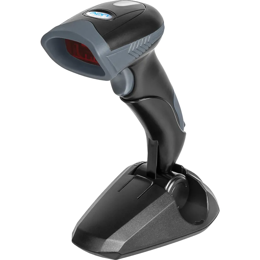 Lector de códigos de barra HS-100 1D con soporte - AO-SC-1000
