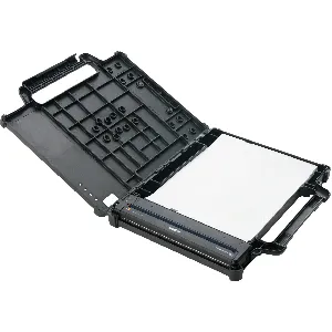 Case de PocketJet montable para uso con papel acordeón (fanfold). Cobertura dura de policarbonato, manill, superficie plana para firma y clip para sujeta documentos (para uso con PJ8) - PA-FFC-810LHC
