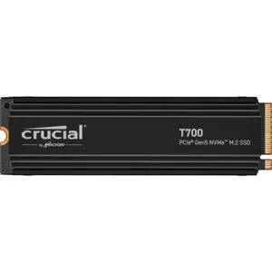 SSD 1TB T700 PCIe Gen5 NVMe M.2 con disipador de calor - CT1000T700SSD5