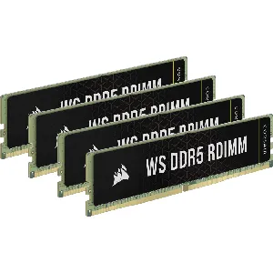 128 GB (4 x 32 GB) DRAM DDR5 5600 MT/s CL40 Kit de memoria WS DDR5 ECC RDIMM - CMA128GX5M4B5600C40