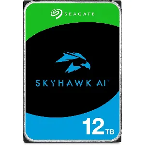 Disco Duro Seagate SkyHawk AI 12TB, interno, 3.5" , SATA 6Gb/s - ST12000VE001