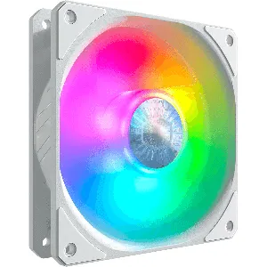 Ventilador para PC CoolerMaster Sickleflow, 120mm, ARGB, Color Blanco - MFX-B2DW-18NPA-R1