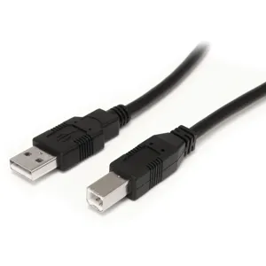 Cable USB Activo de 10 mts para impresora Color Negro - USB2HAB30AC