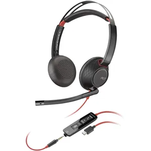 AUDIFONOS POLY BLACKWIRE 5220 STEREO USB-C HEADSET