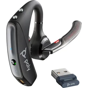Audofono Poly Voyager 5200 USB-A Bluetooth Headset +BT700 dongle - 7K2F3AA