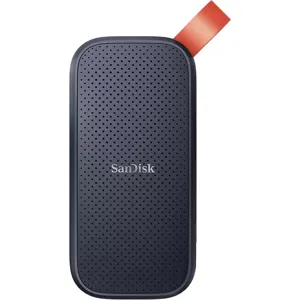 1TB SSD Externo USB-C, hasta 800 MB/s, Negro - SDSSDE30-1T00-G26