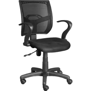 Silla Secretarial con reposabrazos y respaldo de malla - XTF-SC410