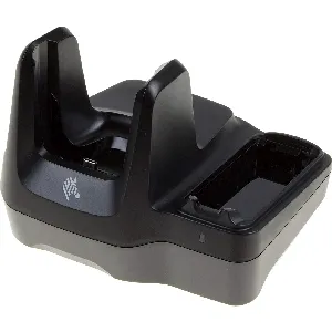 ZEBRA EVM/EMC, MC22/MC27 SINGLE SLOT CHARGE & COMMUNICATION CRADLE WITH SPARE BATTERY CHARGER, REQUIRES:  LEVEL 4 POWER SUPPLY PWR- BGA12V50W0WW, DC LINE CORD CBL-DC- 388A1-01 AND AC LINE CORD 23844-00-00R - CRD-MC2X-2SUCHG-01