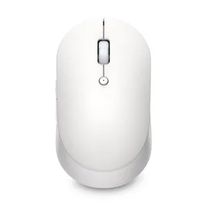 Mouse Xiaomi Mi Dual Mode Wireless Mouse Silent Edition Dongle USB/Bluetooth, Blanco - 26111