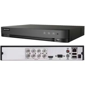 DVR Hikvision Standalone de 8 Canales Motion Detection 2.0, H.265 Pro+, HDTVI/AHD/CVI/CVBS/IP - DS-7208HGHI-M1STD