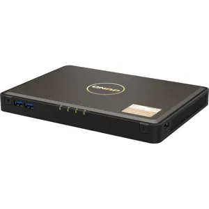 NAS book TBS-464 portátil QNAP 4 x M.2 NVMe, conectividad de red 2x 2.5GbE, Reproducción 4K - TBS-464-8G