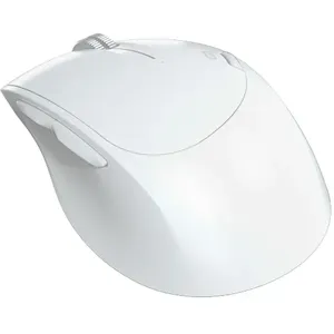 Mouse ergonomico inalambrico Bluetooth y dongle blanco Klip Xtreme - KMB-501WH
