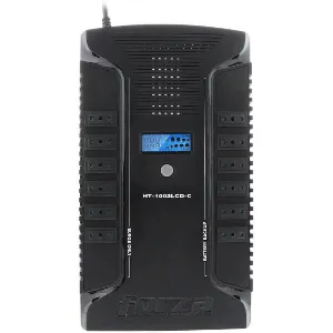 UPS Forza Interactiva, 500W / 1000 VA - AC 220 V - 12 tomas Nacional 2 USB - HT-1002LCD-C E