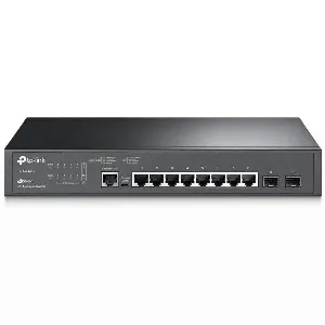 Switch Administrable TP-Link TL-SG3210, L2 de 8 Puertos Gigabit con 2 Ranuras SFP JetStream - TL-SG3210