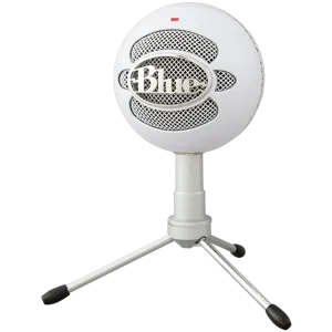 Micrófono para Streaming Logitech Blue Snowball Ice, Color Blanco - 988-000511