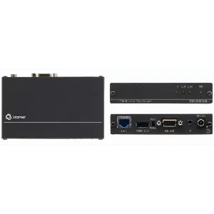 Receptor HDMI 4K60 4:2:0 HDCP 2.2 con RS–232 e IR sobre HDBaseT de Largo Alcance - Kramer TP-580R