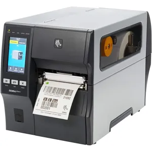 TT Printer ZT411; 4", 203 dpi, USCord, Serial, USB, 10/100 Ethernet, Bluetooth 4.1/MFi, USB Host, RFID UHF Encoder: Rest of World (ROW), EZPL - ZT41142-T0100C0Z