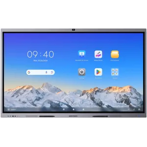 Pantalla Interactiva Hikvision DS-D5C65RB/B 4K UHD de 65", Táctil Infrarroja, Android 11 - DS-D5C65RB/B
