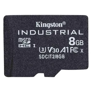Tarjeta MicroSD Industrial 8GB Kingston  C10 A1 pSLC (Sólo Tarjeta sin adaptador) - SDCIT2/8GBSP