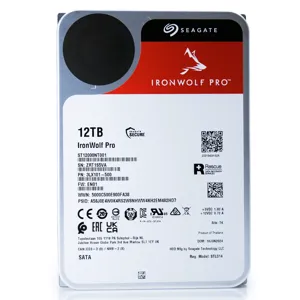 Disco Duro 12TB Seagate IronWolf Pro ST12000NT001, interno, 3.5", SATA 6Gb/s, 7200 rpm - ST12000NT001