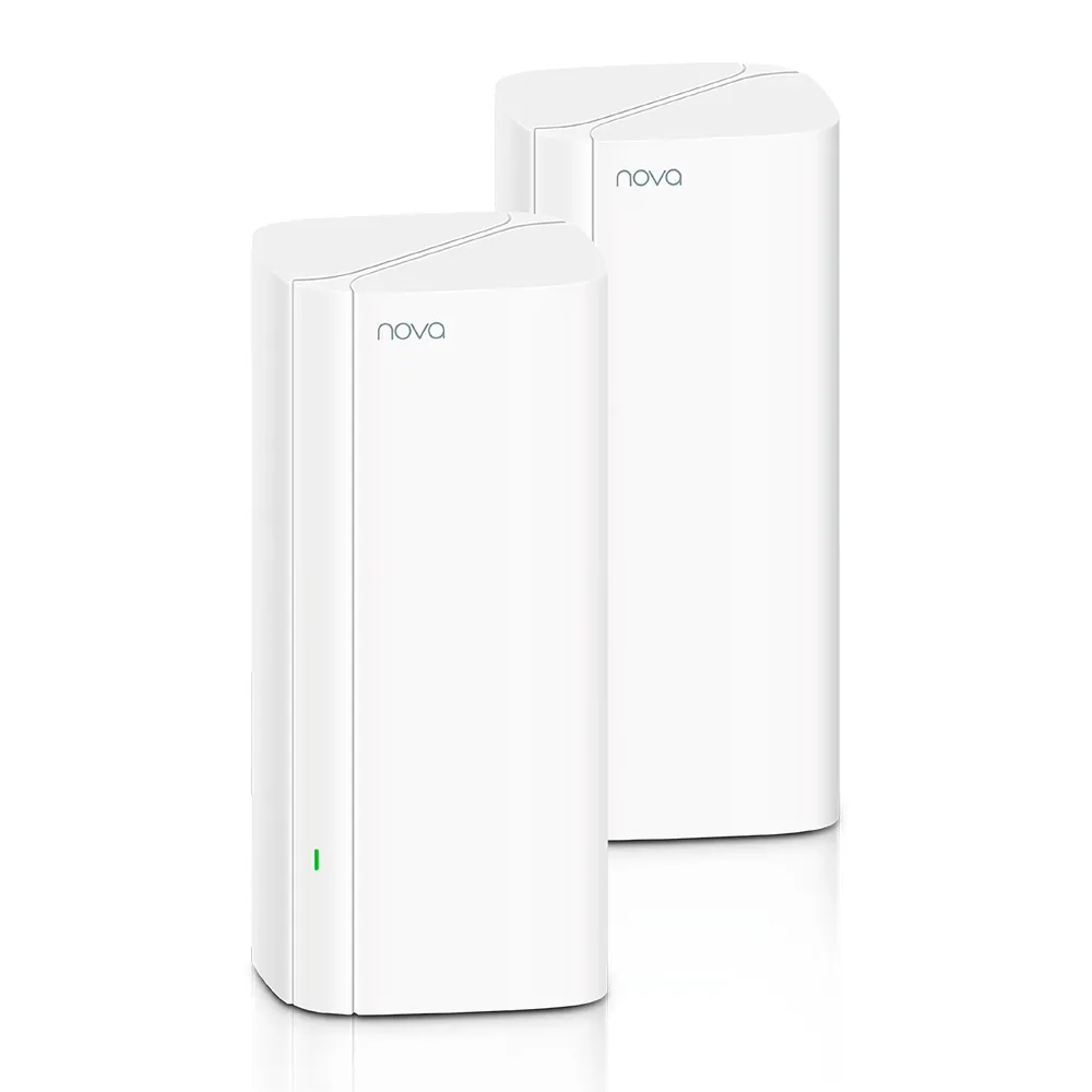 Router 2 pack Nova WiFi 6 Mesh System EX12- AX3000 Mesh WiFi hasta 2402 ...