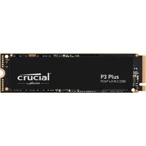 SSD 2TB P3 Plus NVMe 4.0, M.2 2280, Hasta 5000MB/s - CT2000P3PSSD8