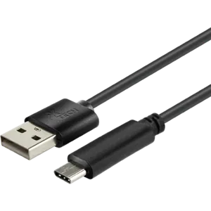 Cable Xtech de USB-C a USB-A 2.0 1.8 Metros, Negro - XTC-510