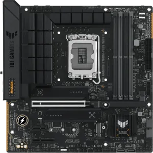 Tarjeta Madre TUF GAMING B760M-PLUS WIFI II LGA1700, DDR5 4800/7800MHz, M.2 x3, MicroATX - 90MB1HE0-M0EAY0