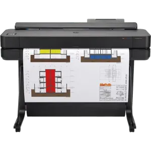 Plotter DesignJet T650 36" Edición 2025, Inyec. Tinta Color WiFi, LAN, USB2.0 - 5HB10D