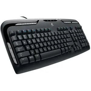 TECLADO black/silver PS2 Español 12 hotkeys LOGITECH P/N 967560