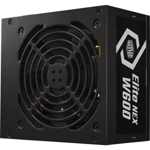 Fuente de Poder Elite Nex de 600W Certificada 80+ White, ATX -  MPW-6001-ACBW-BWO