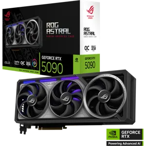 Tarjeta de Video ASUS ROG Astral NVIDIA GeForce RTX 5090 OC Edition, 32GB GDDR7, 512-bit, PCI-e 5.0 - 90YV0LW0-M0AA00
