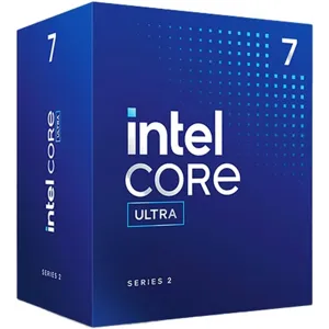 CPU Intel Core Ultra 7 265F LGA1851, 8 P-cores, 12 E-cores, 3.0/5.5GHz, 30MB Cache, Sin Video - BX80768265F