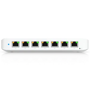 Switch Compacto de 8 Puertos GbE con PoE+ y Montaje Versátil, Ubiquiti UniFi Switch Ultra 210W - USW-Ultra