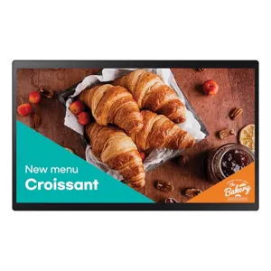 Monitor Touch QB24C-T small digital signage 10 point multi-touch - LH24QBCTBGCXZA