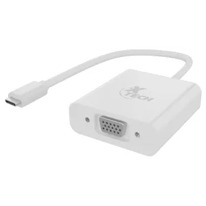 Adaptador con conector USB Tipo-C macho a VGA hembra 1920x1080P a 60Hz, 22.8cm - XTC-551