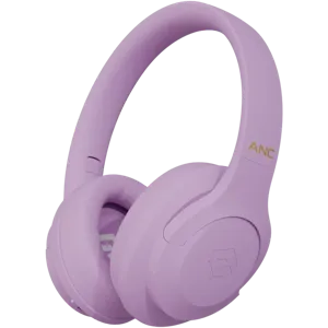 Audífonos Bluetooth Sleve PULSE ANC 2da Generación, On Ear, Color Lila - 07804686800038