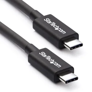 Cable de 2mts Thunderbolt 3 USB-C (20Gbps) - Compatible con Thunderbolt, DisplayPort y USB - TBLT3MM2M