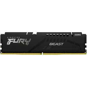 DIMM 32GB 5200MHz DDR5 Kingston FURY Beast Black, DIMM, CL40, 1.25V - KF552C40BB-32
