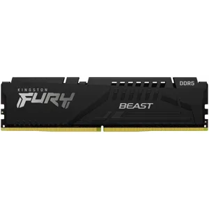 DIMM 128GB x4 32GB DDR5 5200MHz CL40 Kit Kingston FURY Beast Black Memoria RAM - KF552C40BBK4-128