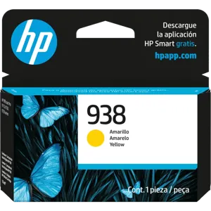 TINTA HP 938 YELLOW ORIGINAL INK CARTRIDGE