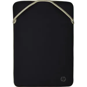 Funda de Protección Reversible para Notebook HP, Tamaños 15.6", Negro/Dorado - 2F2K6AA