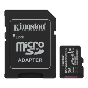Memoria MicroSD SDXC 1TB Kingston Canvas Select Plus 150MB/s Clase 10 A1 + Adaptador SD - SDCS3/1TB