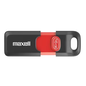 Pendrive Maxell FLIX 16GB 2.0 Rojo/Negro - FLIX16GB