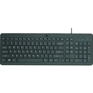 Teclado Alámbrico HP 150, Cable USB Tipo-A 1mt Color Negro - 664R5AA