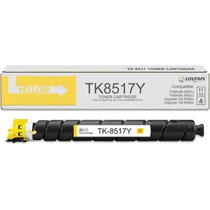 Cartucho de Toner Original Kyocera TK-8517Y, amarillo, TA 5052ci, Rendimiento: 20.000 páginas
